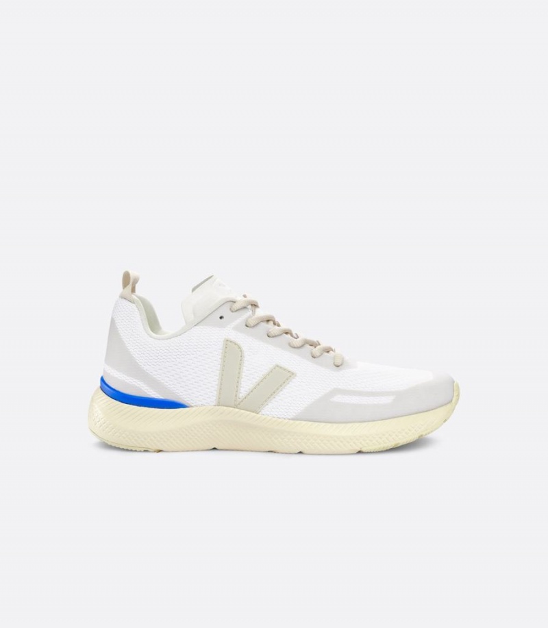 Veja Impala Engineered-mesh Eggshell Muške Tenisice za Trcanje Bijele Sive Plave | OLO195VY