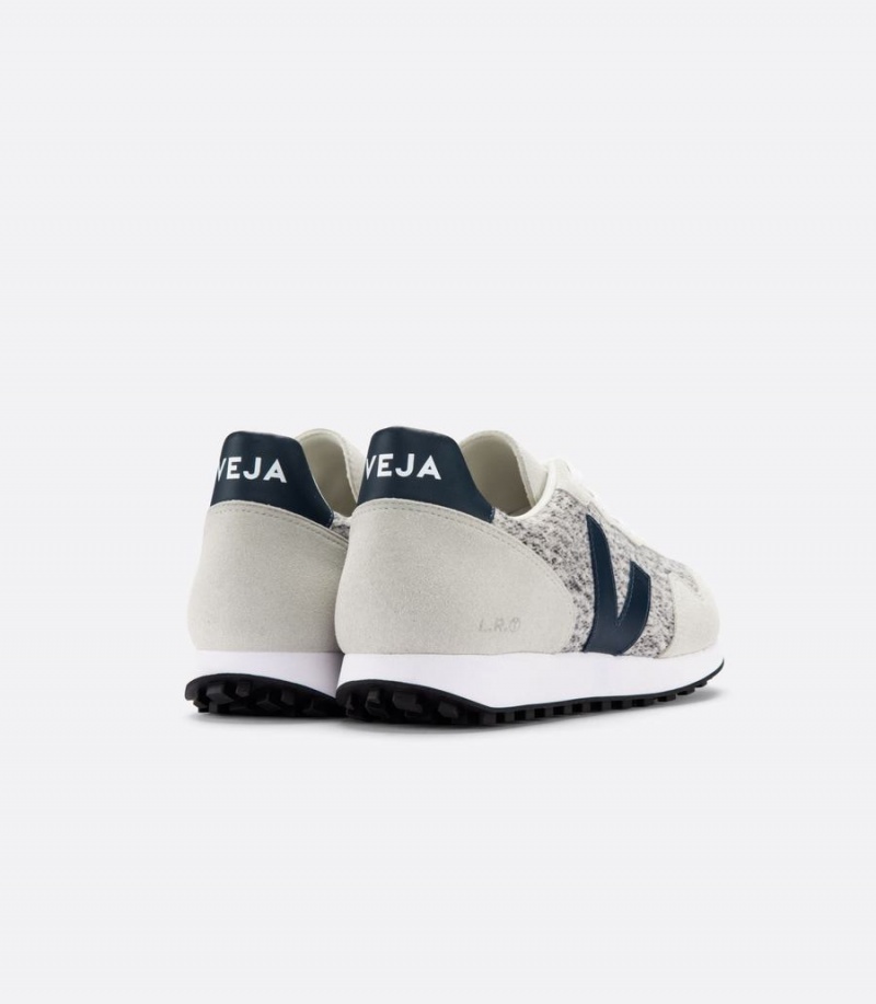 Veja Sdu Alveomesh Flannel Snow Boat Muške Tenisice za Trcanje Bijele Crne | USG7688BY