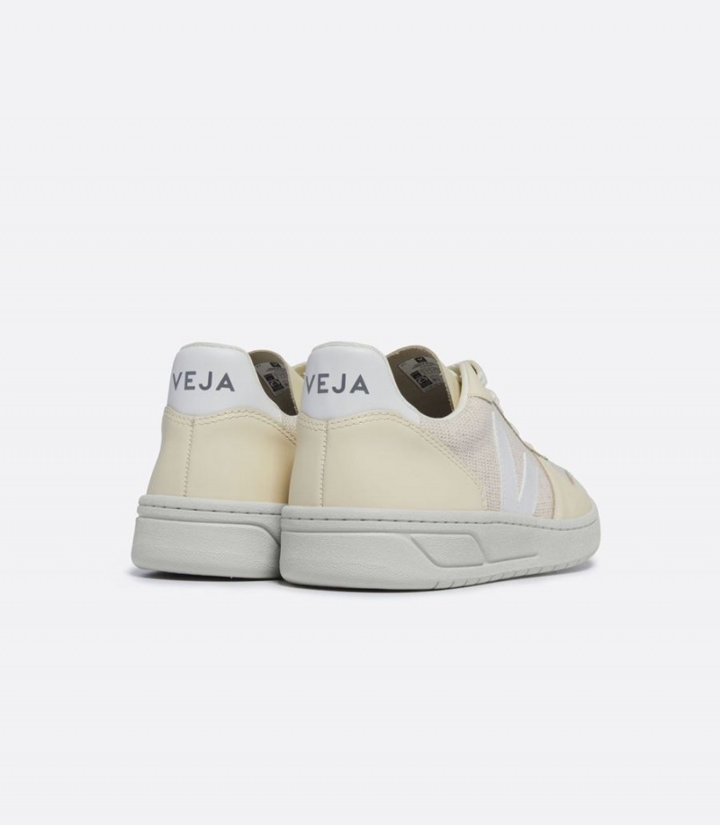 Veja V-10 J-mesh Jute Muške Niske Tenisice Bež Roze Bijele | HOU7045EM