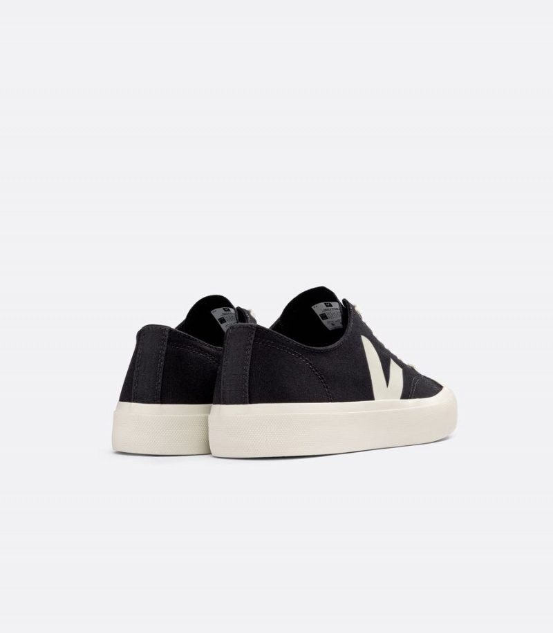 Veja Wata II Low Canvas Muške Niske Tenisice Crne | WAU6352SC